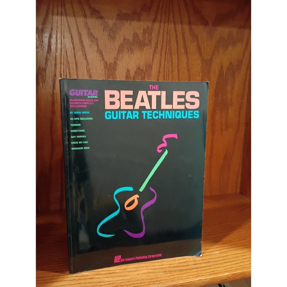 The Beatles Guitar Techniques, Guitar School Paperback - Hal Leonard
